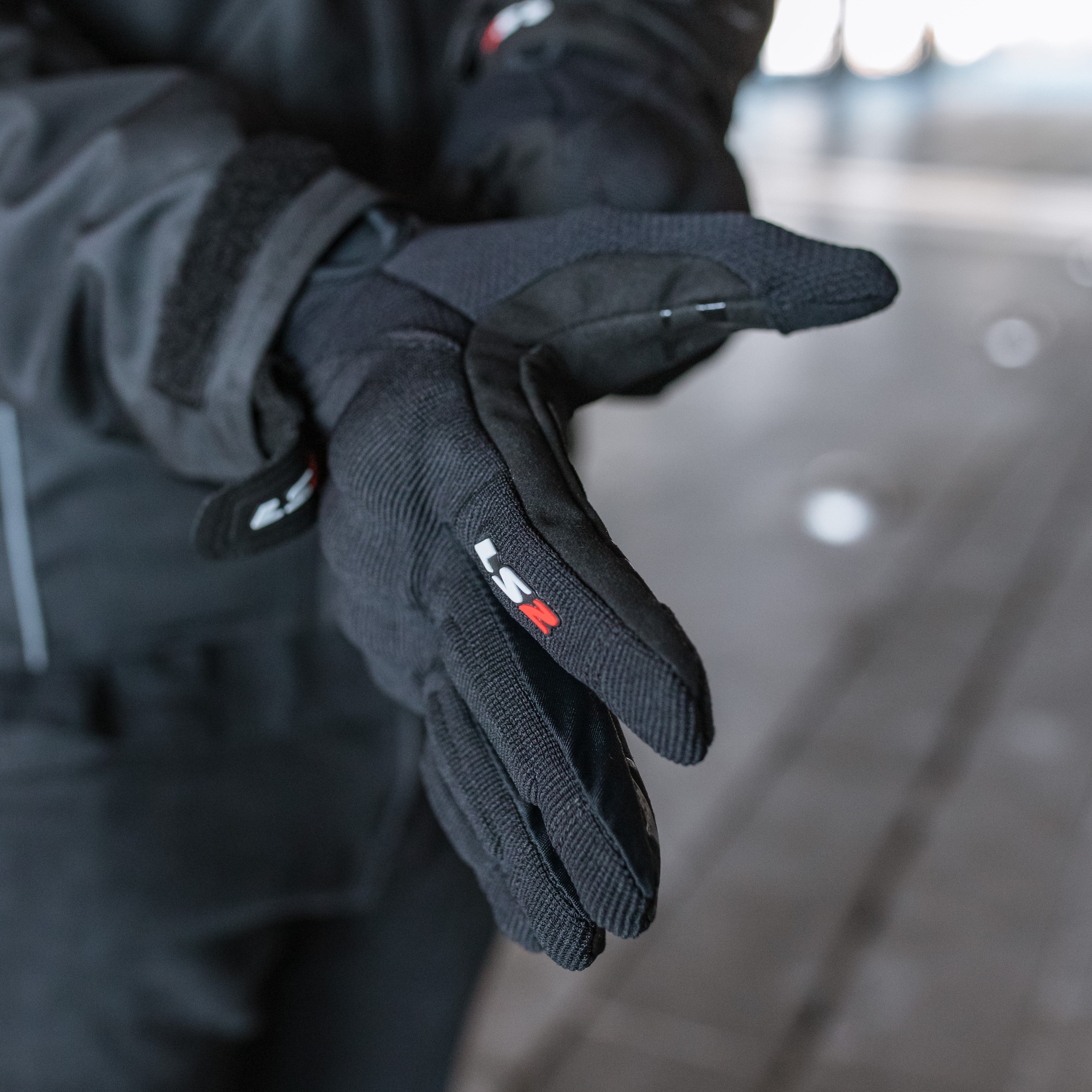 Guante LS2 Dart 2 Hombre Negro